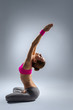 the yoga woman