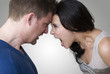 Couple en crise front contre front