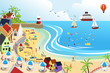 Beach town