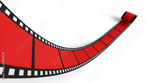 Illustration: Blanko Filmrolle Rot 01 Blanko Filmrolle Rot 01