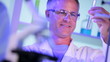 Caucasian Laboratory Assistant Conducting Medical Research