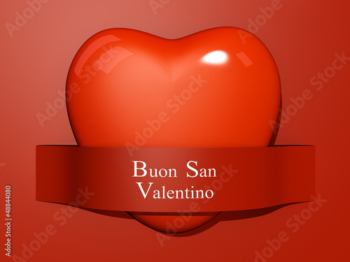 Illustration: Valentine's Paper Cut out - Italian Language Valentine's Paper Cut out - Italian Language