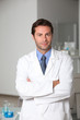 Male scientist