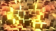Gold background, loop seamless, animation