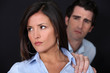 Couple having argument