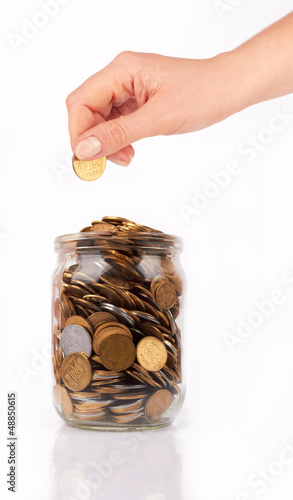 Photo: coin jar coin jar