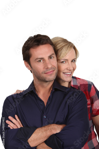 Photo: Embracing couple Embracing couple