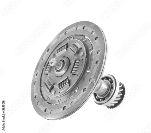 Photo: shaft and disk of the clutch shaft and disk of the clutch