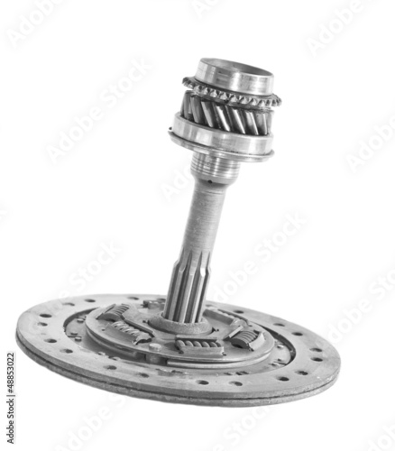 Photo: shaft and disk of the clutch shaft and disk of the clutch