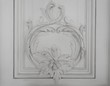 Luxury wall design with mouldings