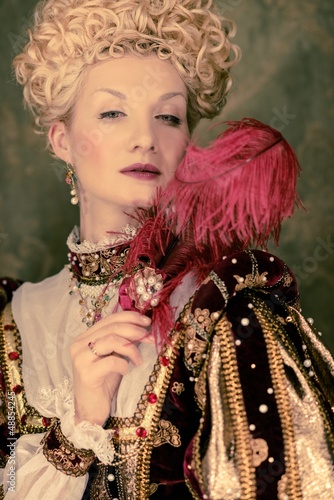 Photo: Her royal highness with plume Her royal highness with plume