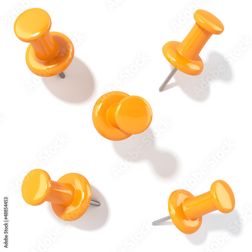 Illustration: Pins with shadow Pins with shadow