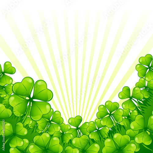 Vector: Greeting card for Saint Patrick's day. Greeting card for Saint Patrick's day.