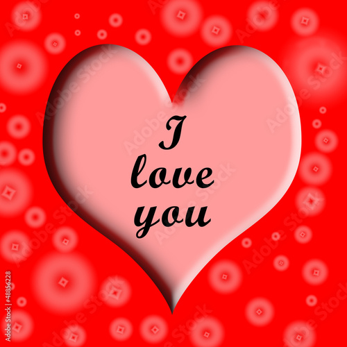 Illustration: I love you 2013 I love you 2013