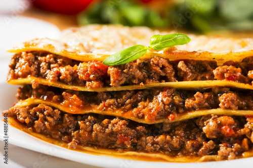 Photo: lasagna lasagna