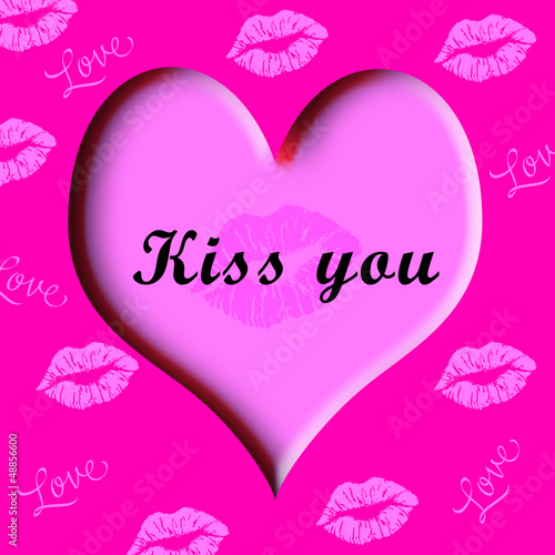Illustration: Kiss you Kiss you