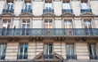Typical "Haussmannian" building, Paris.