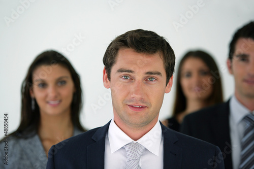 Photo: A group of businesspeople A group of businesspeople