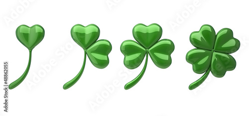 Illustration: Clover leaf Clover leaf