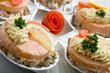 medaillon saumon mayonnaise