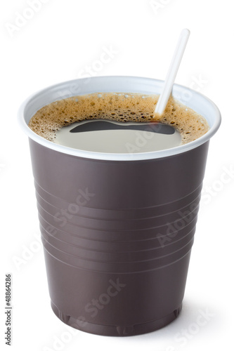 Photo: Plastic vending coffee cup Plastic vending coffee cup