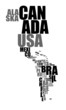 Textkontinent Amerika