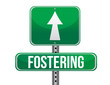 child care and adoption sign