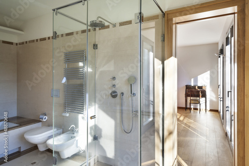Photo: Interior, house, view of the bathroom Interior, house, view of the bathroom