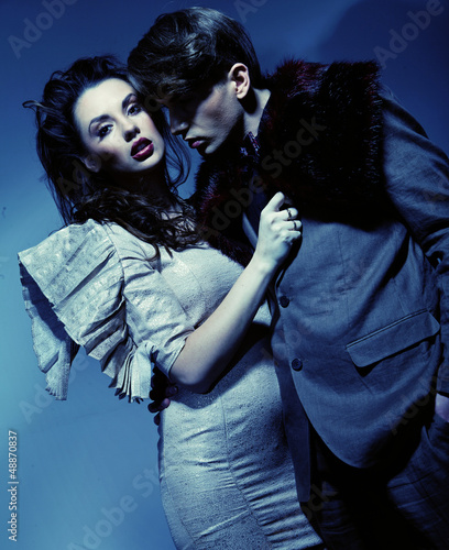 Photo: Young couple in their own love Young couple in their own love