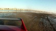 Car is drifting in dirt and sand