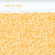 Vector: Vector golden lace roses torn horizontal seamless pattern Vector golden lace roses torn horizontal seamless pattern