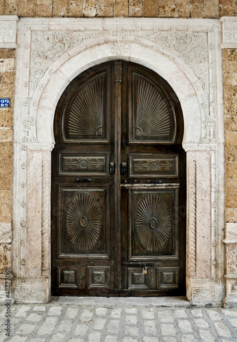 Photo: Wooden Tunisian Door Wooden Tunisian Door