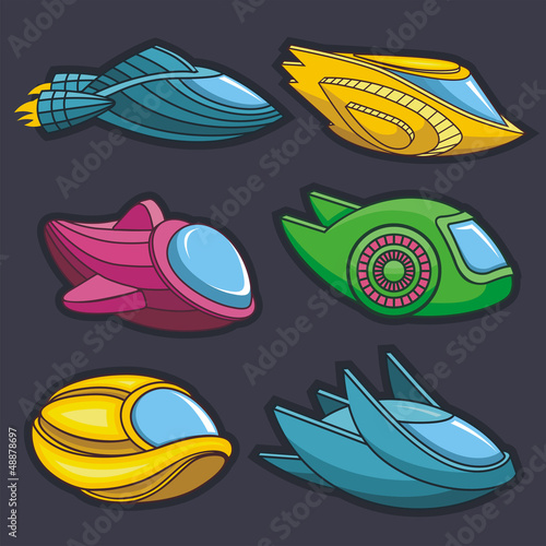 Vector: spacecraft spacecraft