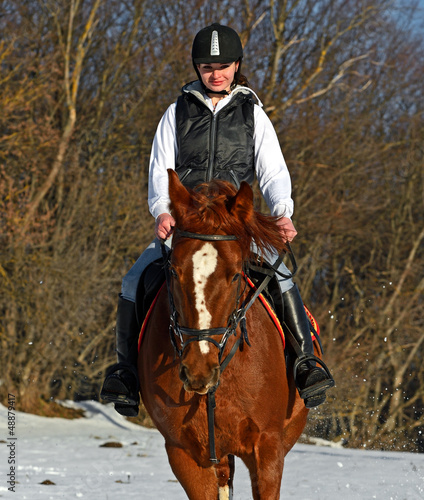 Photo: Girl with Horse Girl with Horse