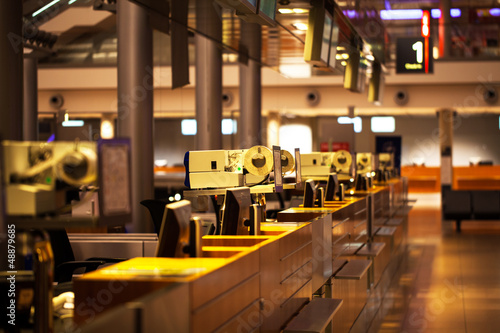 Photo: Check in Schalter Check in Schalter