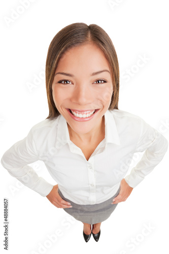 Photo: Business woman portrait smiling Business woman portrait smiling