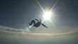 Skydiving video.