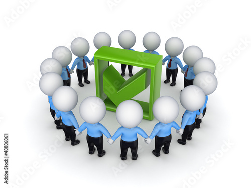 Illustration: Teamwork concept. Teamwork concept.