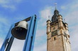 Friedensglocke und Rathausturm