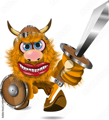 Vector: aggressive viking aggressive viking