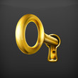 Vector: Golden key Golden key