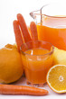 Photo: succo di agrumi e carote succo di agrumi e carote