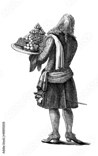 Illustration: Servant - 17th century Servant - 17th century