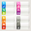 Rainbow - Office and Business icons / Navigation template