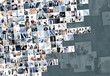 A collage of business images with people in formal clothes