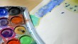 Video: Malen mit Wasserfarben Malen mit Wasserfarben