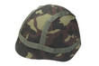 camouflage military helmet