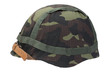 camouflage military helmet