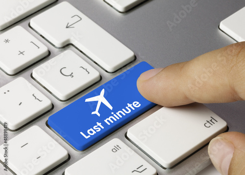 Photo: Last minute keyboard key. Finger Last minute keyboard key. Finger