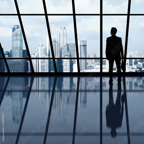 Photo: businessman in office businessman in office